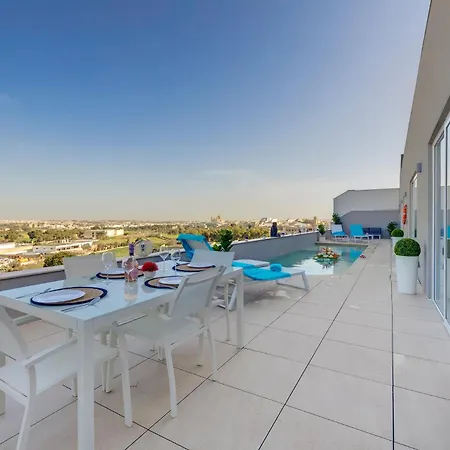 Superlative 3br Penthouse, Private Pool And Views Hal Ghaxiak