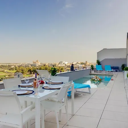 Superlative 3br Penthouse, Private Pool And Views * Hal Ghaxiak