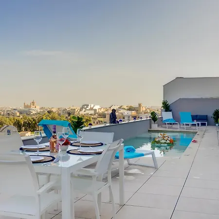 Superlative 3br Penthouse, Private Pool And Views * Hal Ghaxiak